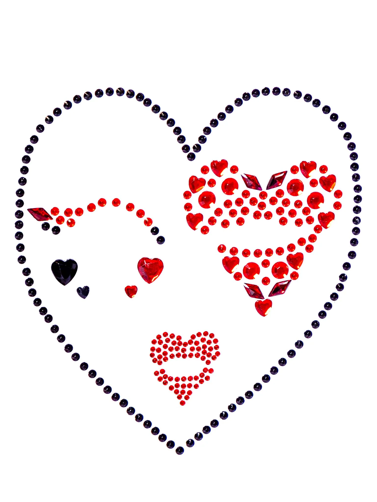 Leg Avenue EYE042 Queen Adhesive Face Jewels Sticker - Image 2