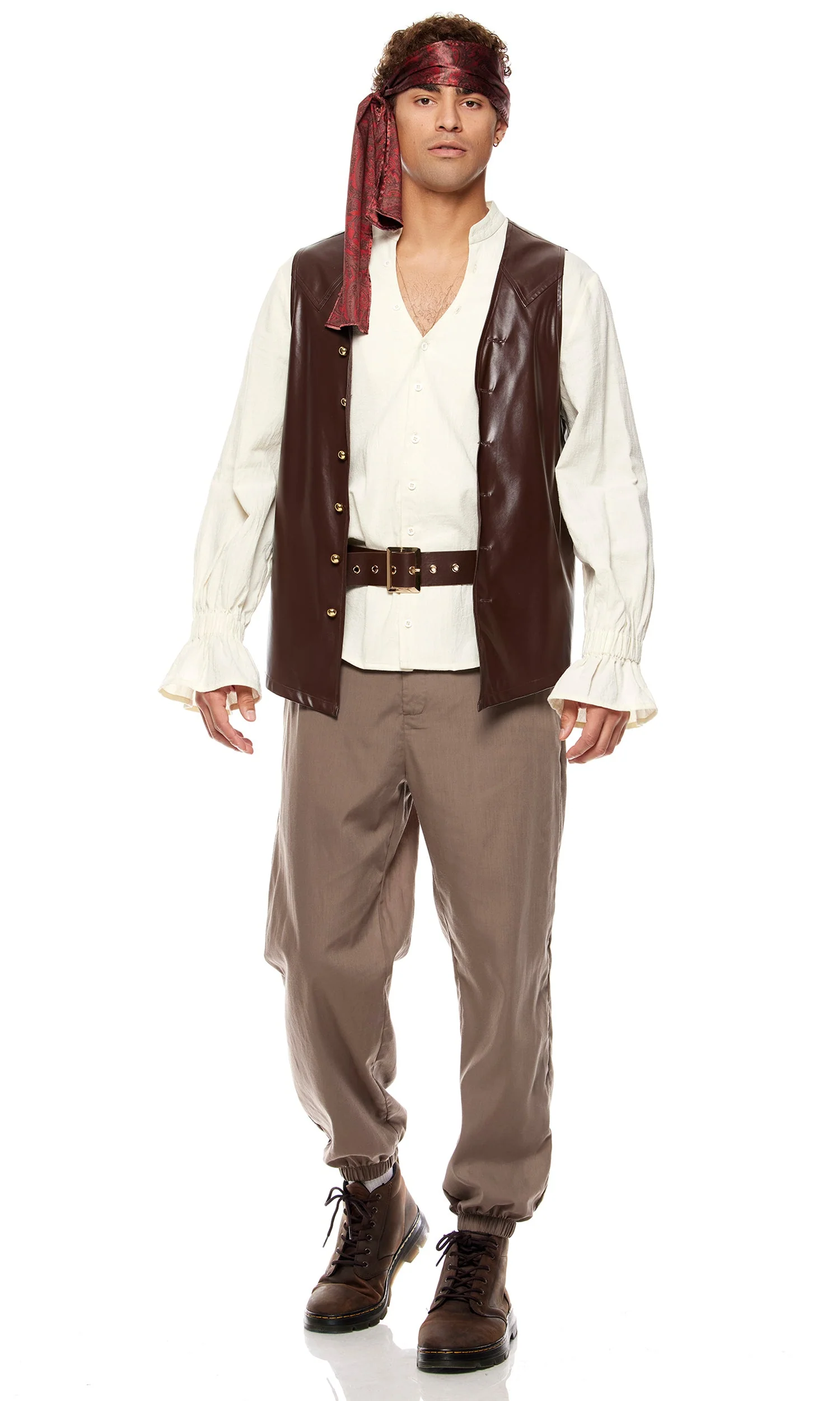 Sailing Seas Men's Pirate Costume